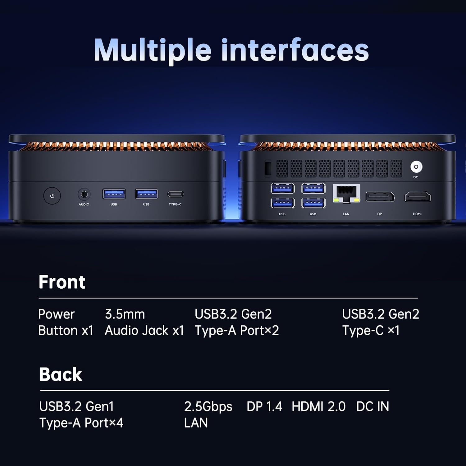 NiPoGi P1 Mini PC – AMD Ryzen 4300U