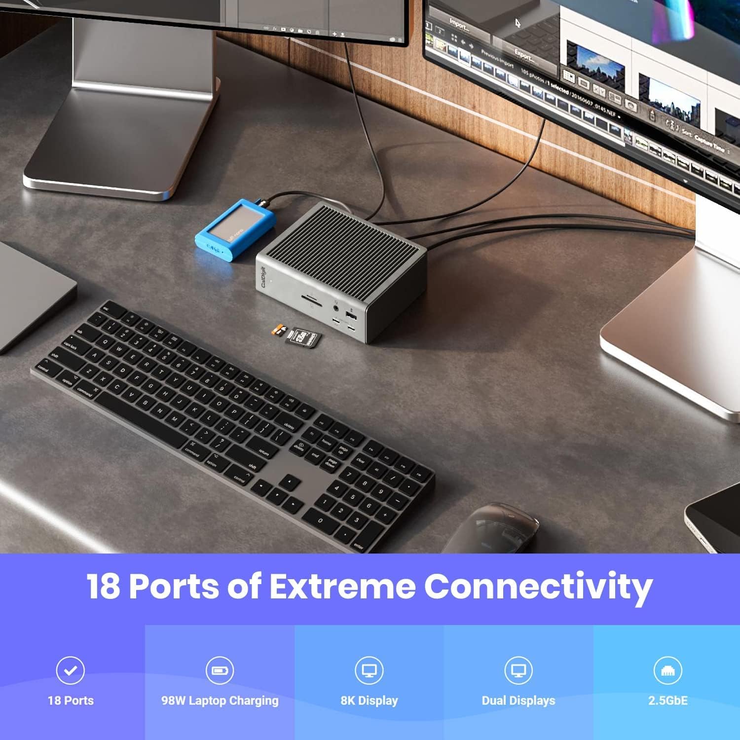 CalDigit TS4 18-Port Thunderbolt 4 Docking Station