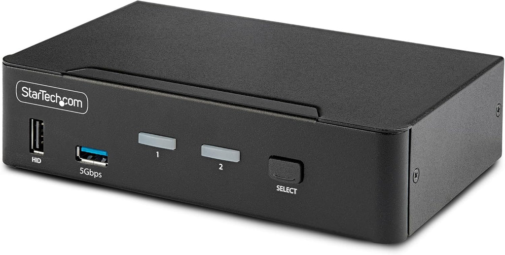 StarTech 2-Port DisplayPort KVM Switch – 8K 60Hz / 4K 144Hz