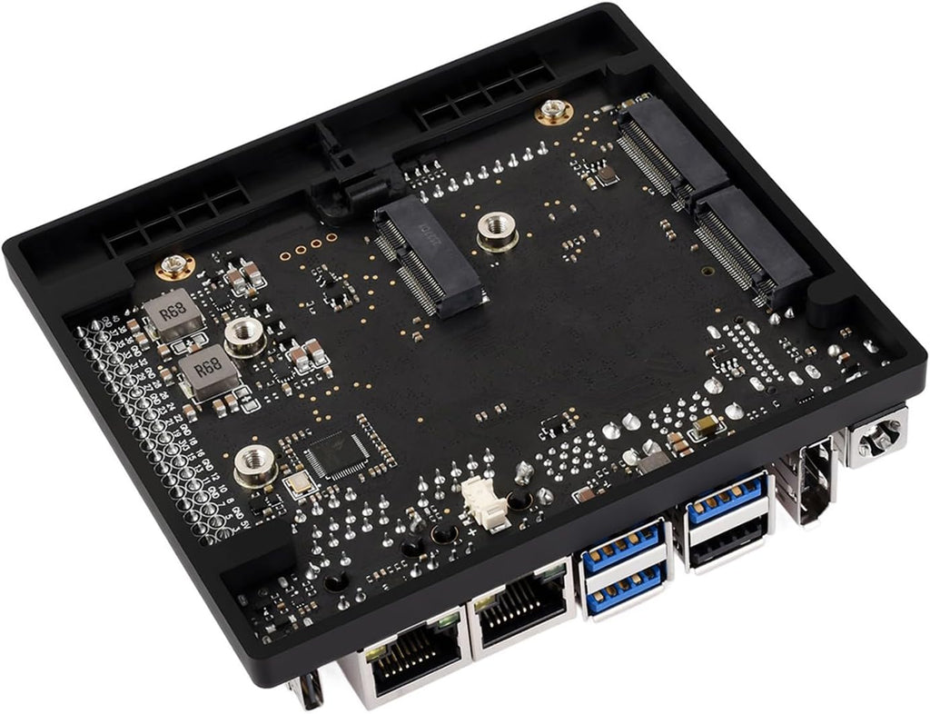Jetson Orin NX/Nano Carrier Board – Dual GbE, 4K DP, GPIO, CAN, PoE