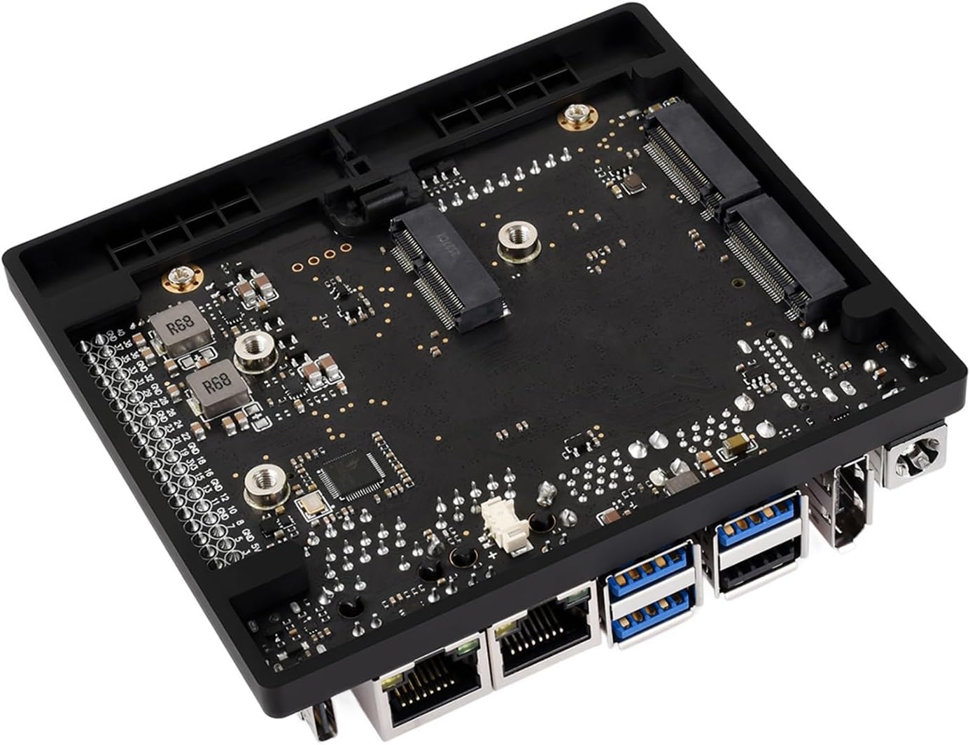 Jetson Orin NX/Nano Carrier Board – Dual GbE, 4K DP, GPIO, CAN, PoE