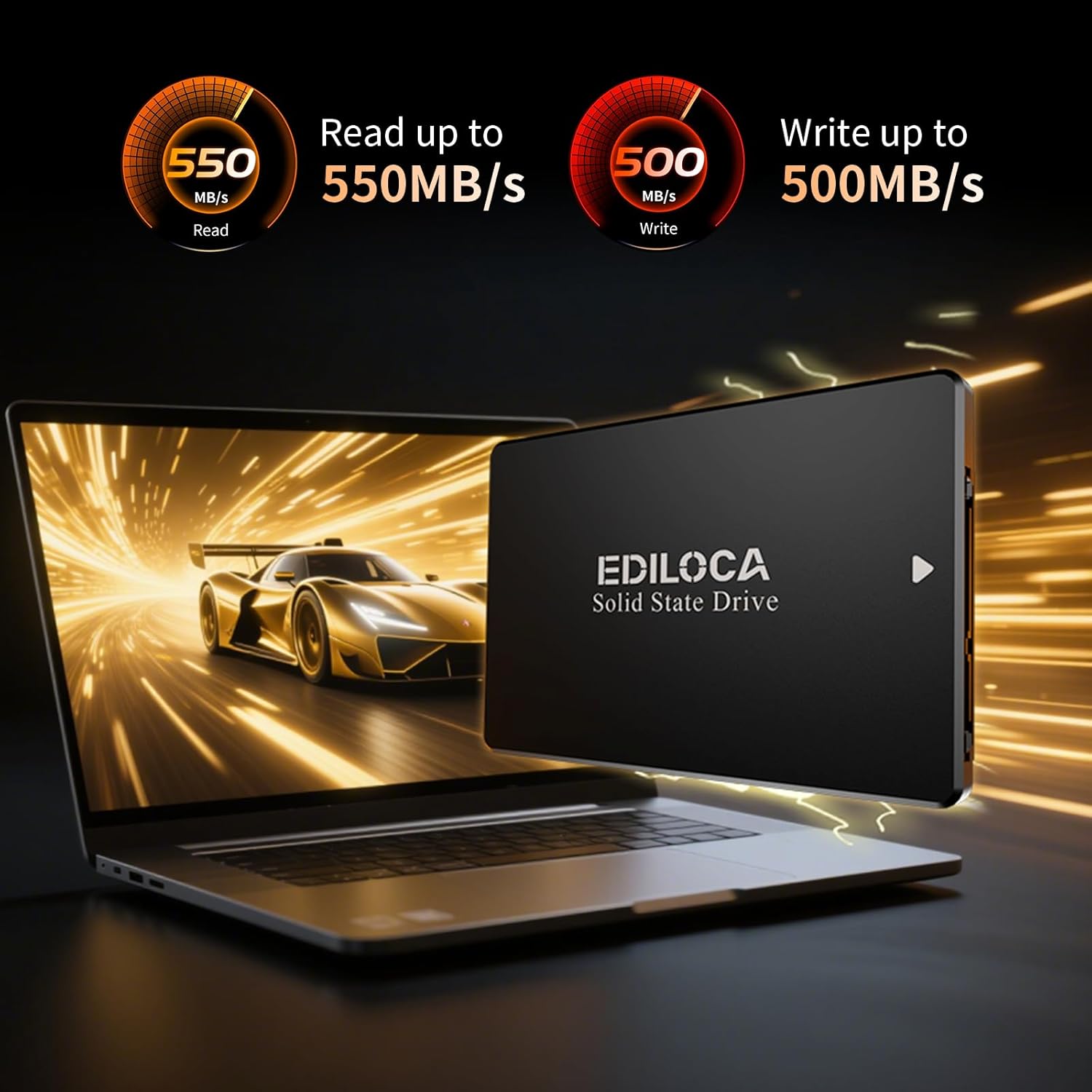 Ediloca ES106 4TB SATA SSD 2.5"