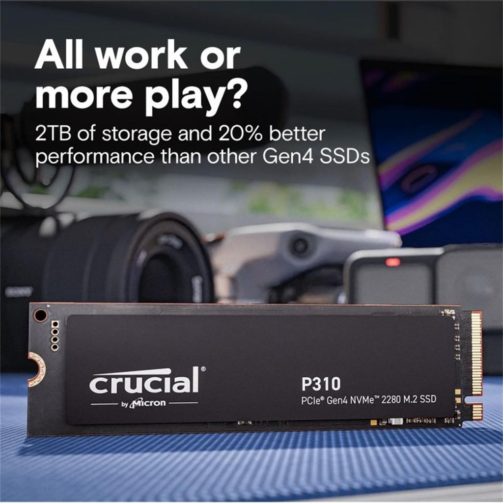 Crucial P310 2TB PCIe Gen4 NVMe M.2 SSD