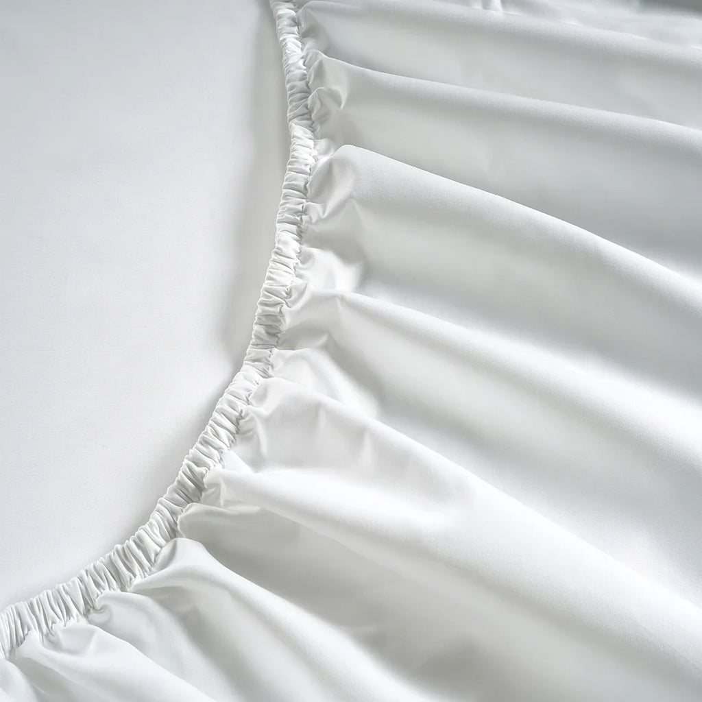 Egyptian Cotton Benedict Bedding Set - White and Gold