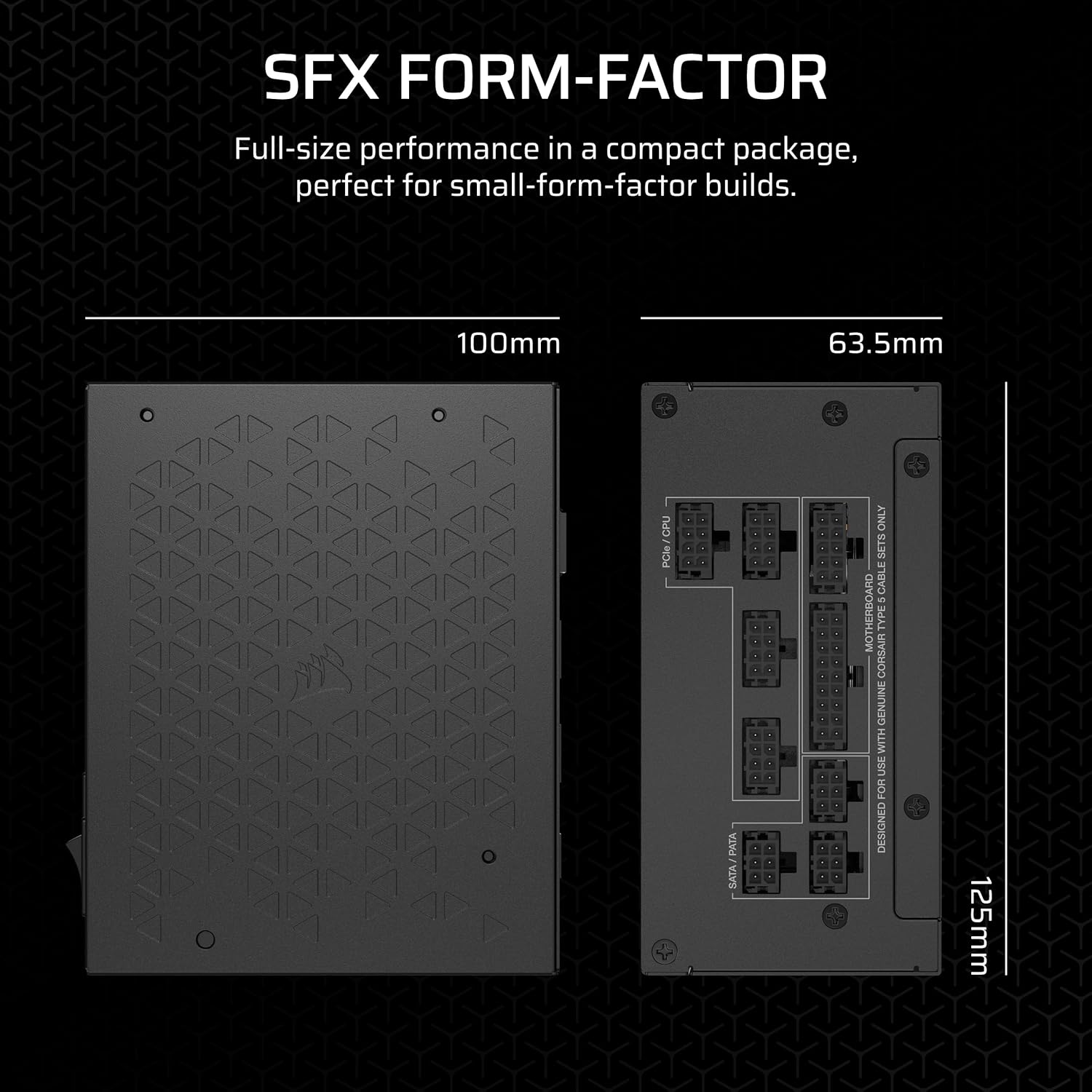 Corsair SF750 Platinum SFX PSU