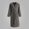 Ashford Hooded Bathrobe - Dark Grey