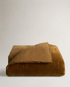 Cotton Chenille Bedspread – Ochre