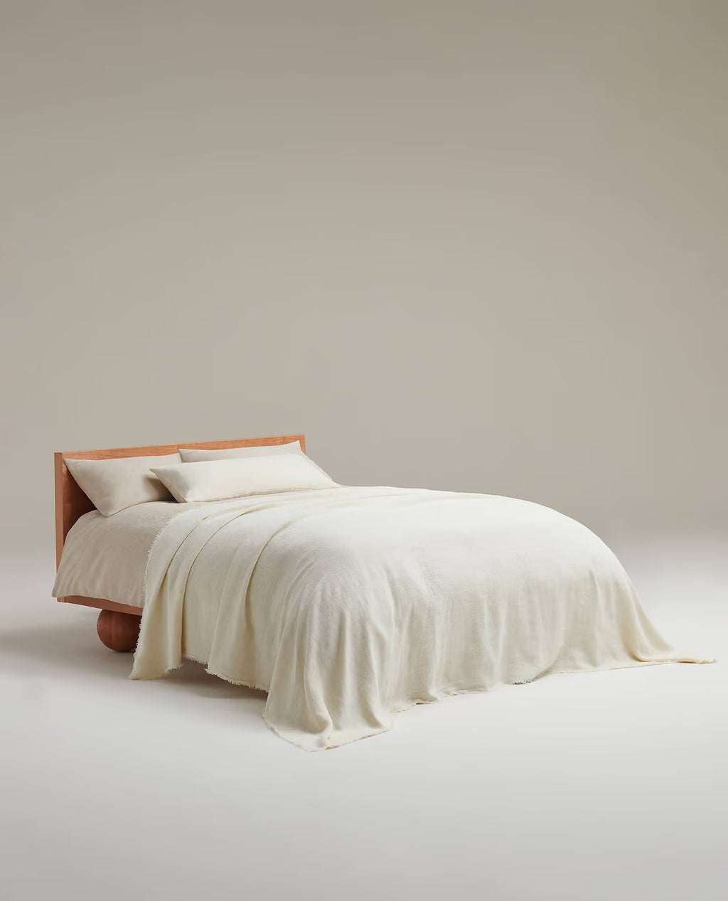 Relaxed & Refined Linen Oxford Pillowcase Set – Natural