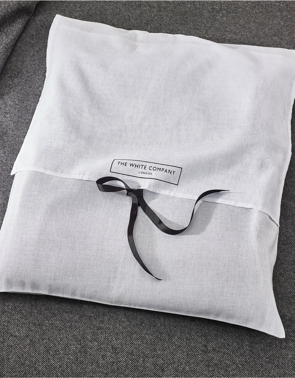 Pure Cashmere Throw - Charcoal