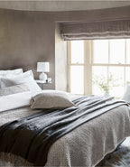 Pure Cashmere Throw - Charcoal