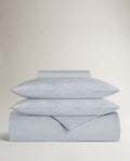 Crisp & Cool Organic Cotton Duvet Set – Cornflower