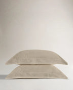 Relaxed & Refined Linen Oxford Pillowcase Set – Natural