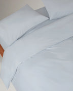Crisp & Cool Organic Cotton Duvet Set – Cornflower