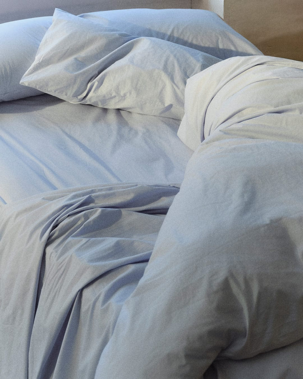 Crisp & Cool Organic Cotton Duvet Set – Cornflower