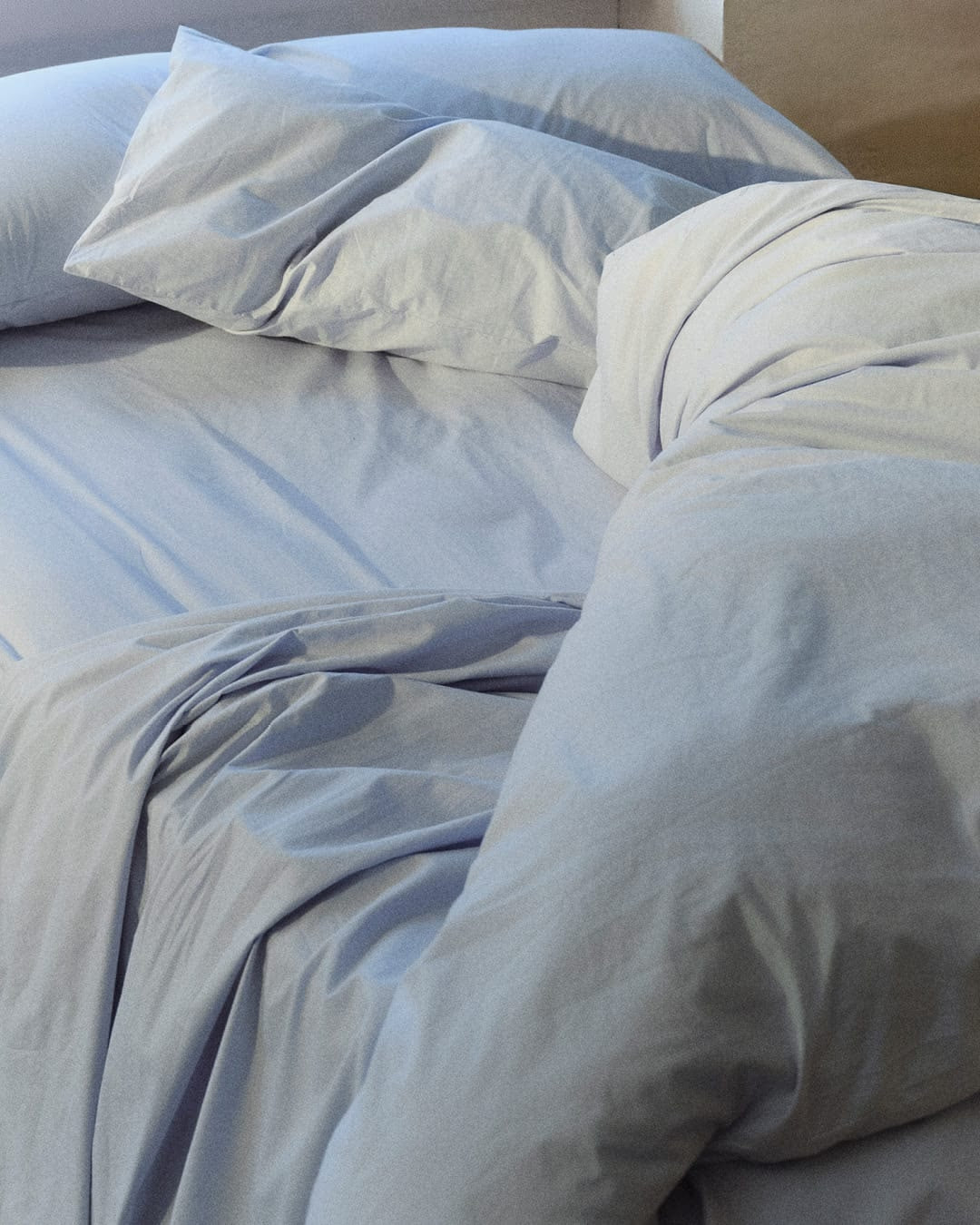 Crisp & Cool Organic Cotton Duvet Set – Cornflower