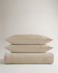 Relaxed & Refined Linen Duvet Set – Natural