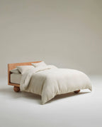 Relaxed & Refined Linen Duvet Set – Natural
