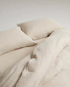 Relaxed & Refined Linen Duvet Set – Natural